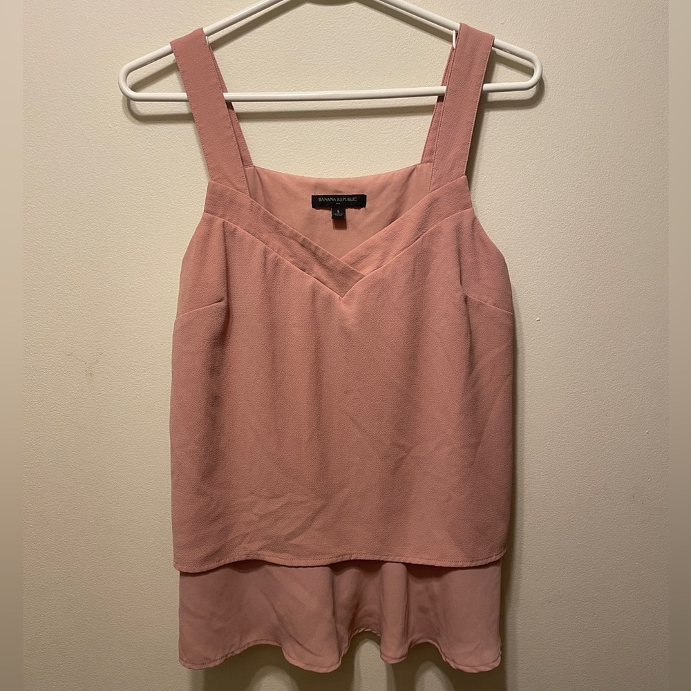 Banana Republic layered tank top size S